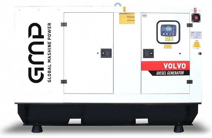Дизельный генератор Volvo GMP 220VM в кожухе