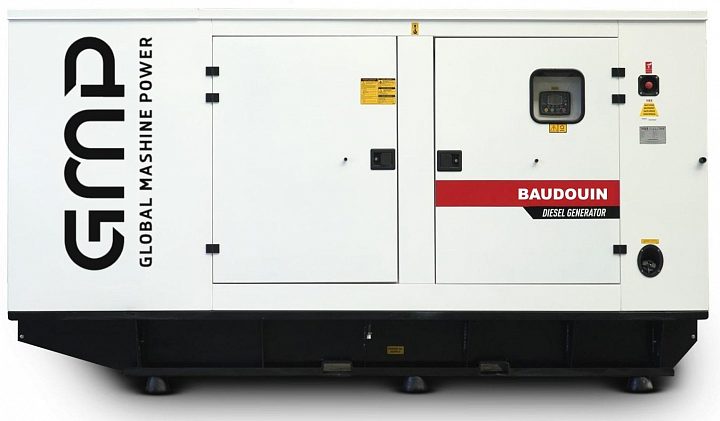 Дизельный генератор Baudouin GMP 440BM в кожухе