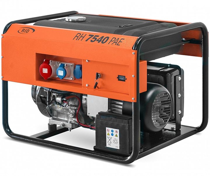 Бензиновый генератор RID RH 7540 PA