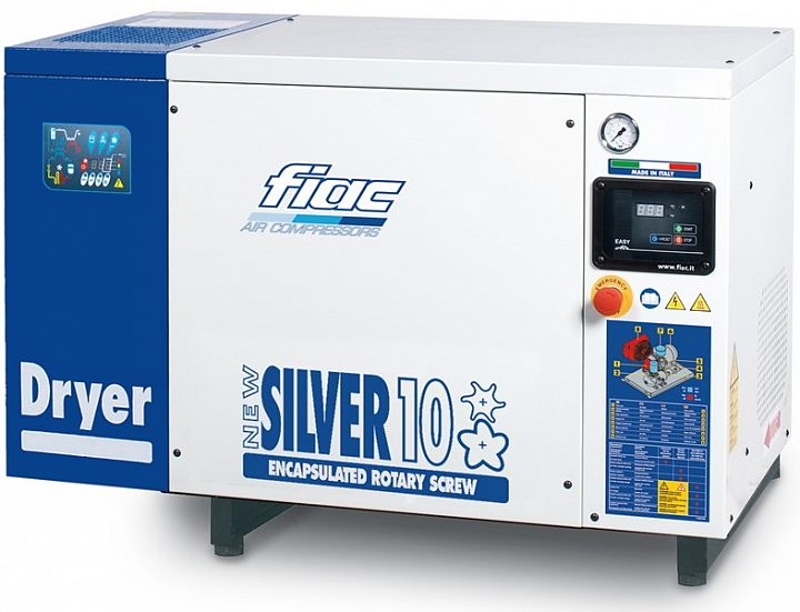 Винтовой компрессор Fiac NEW SILVER D 10 SD 8