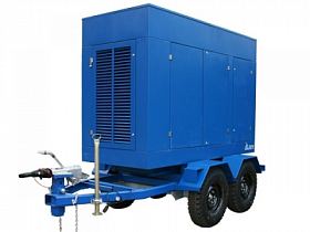 Дизельный генератор ТСС АД-100С-Т400-1РПМ4 на шасси с АВР — фото 3