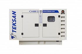 Дизельный генератор Teksan TJ33PE в кожухе — фото 1