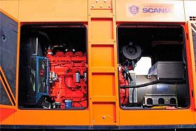 Дизельный генератор Scania GMP 660S в кожухе — фото 4