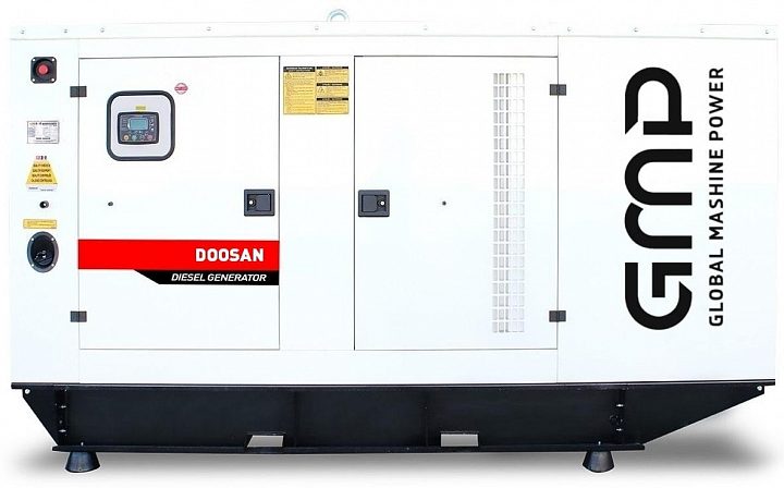 Дизельный генератор Doosan GMP 88DM в кожухе