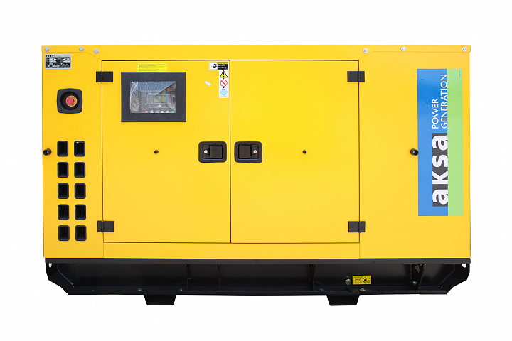 Дизельный генератор Aksa APD-135A в кожухе с АВР