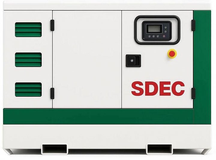 Дизельный генератор SDEC GMP 63SD в кожухе