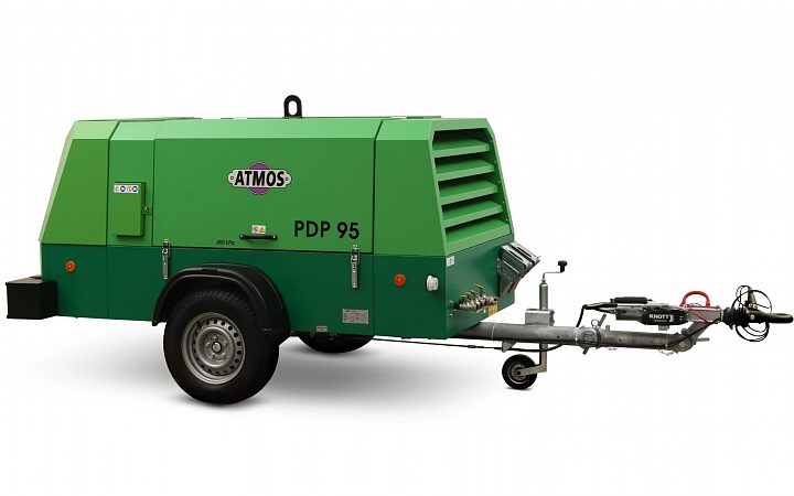 Дизельный компрессор Atmos PDP 95 12 фикс без тормоза