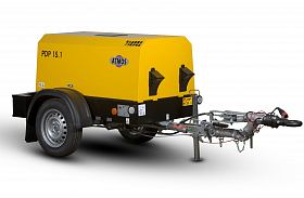 Дизельный компрессор Atmos PDP 15 фикс с тормозом — фото 1