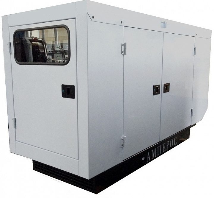 Дизельный генератор АМПЕРОС АД 12-Т400 P (Проф) в кожухе