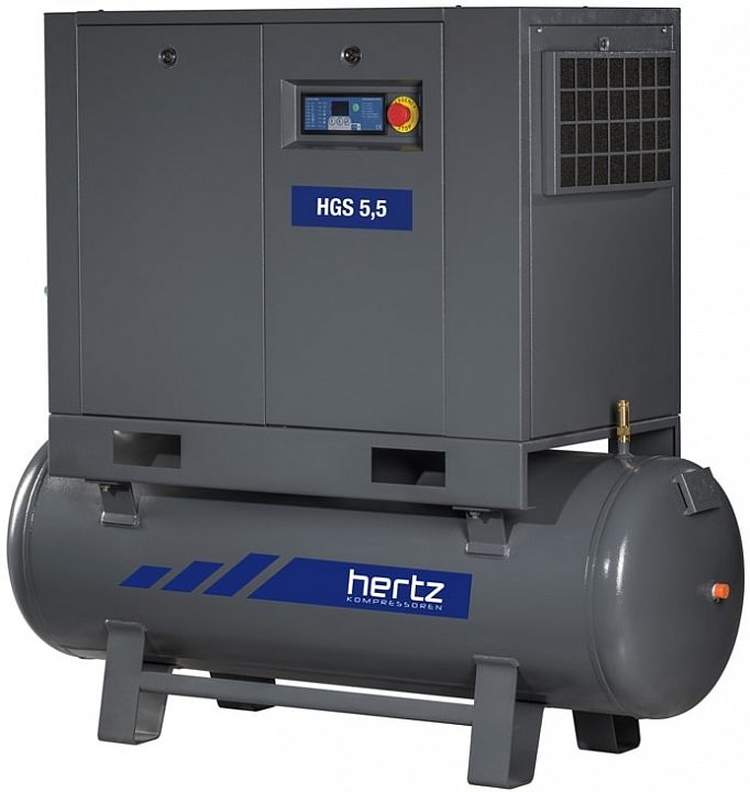 Винтовой компрессор Hertz HGS 5,5-7,5 200
