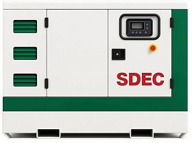 Дизельный генератор SDEC GMP 16SD в кожухе — фото 1