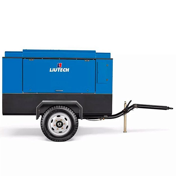Дизельный компрессор LIUTECH LUY150-13B на шасси
