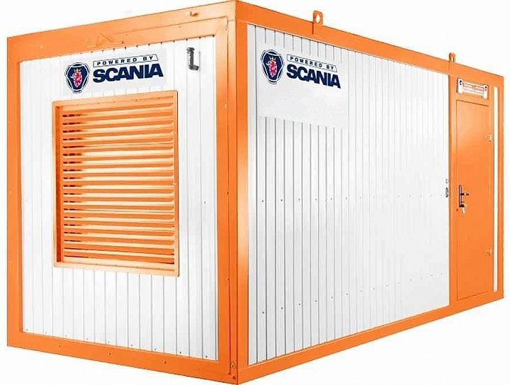 Дизельный генератор Scania GMP 275 в контейнере