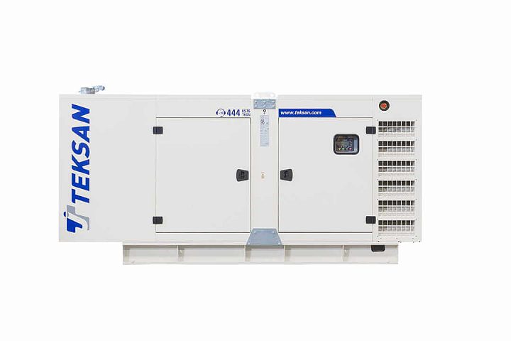 Дизельный генератор Teksan TJ400PE в кожухе
