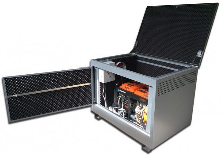 Бензиновый генератор RID RS 4001 PE в контейнере