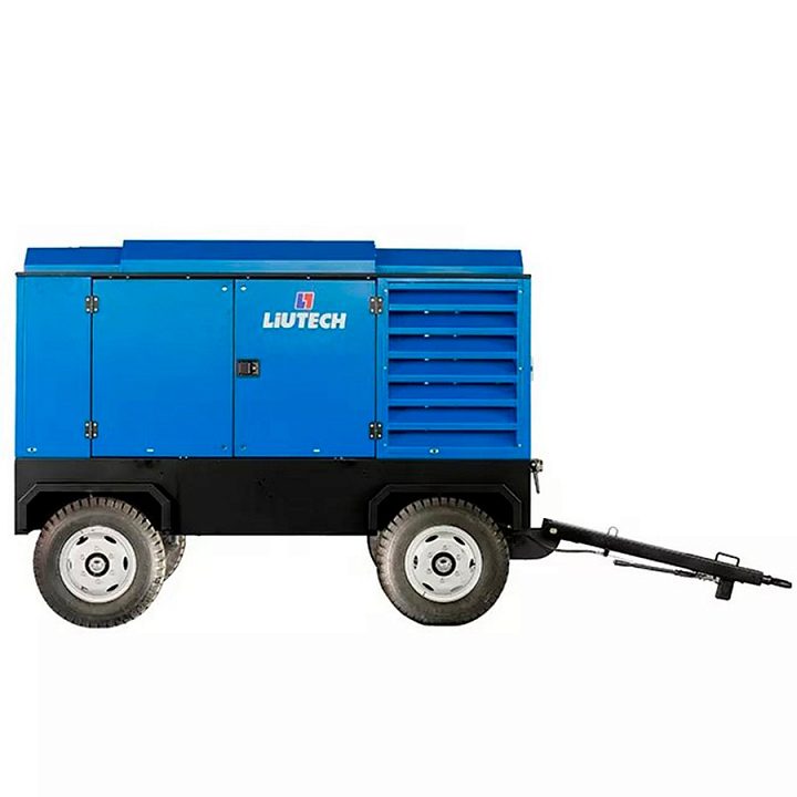 Дизельный компрессор LIUTECH LUY220-10 на шасси