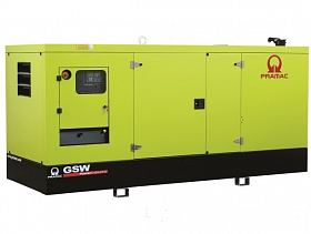 Дизельный генератор Pramac GSW220 V в кожухе — фото 1