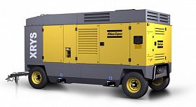 Дизельный компрессор Atlas Copco XRYS 577 CD на шасси — фото 1