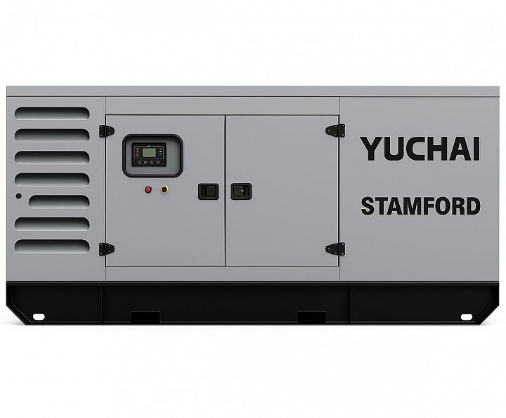 Дизельный генератор Yuchai GMP AY413 в кожухе