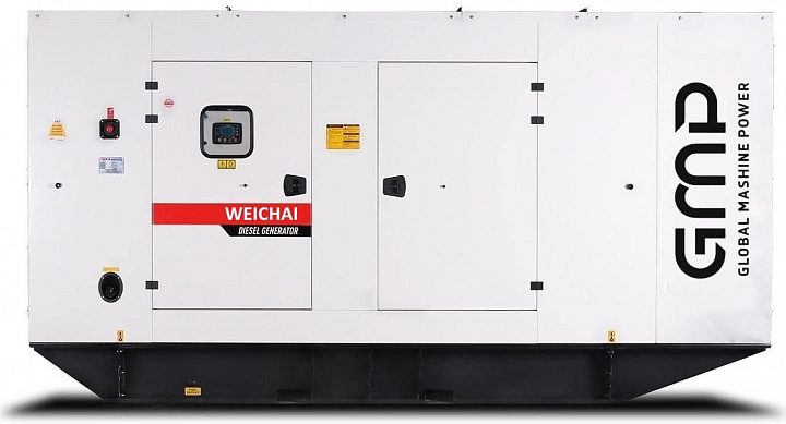 Дизельный генератор Weichai GMP 550WA в кожухе