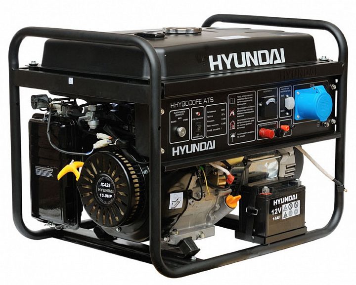 Бензиновый генератор Hyundai HHY 9000FE ATS