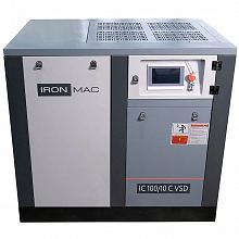 Винтовой компрессор IRONMAC IC 100/10 C VSD (IP 54) — фото 2