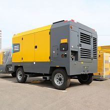 Дизельный компрессор Atlas Copco XAVS 1000 12 на шасси — фото 3