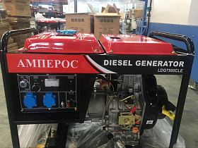 Дизельный генератор АМПЕРОС LDG7500СLE-3 — фото 3