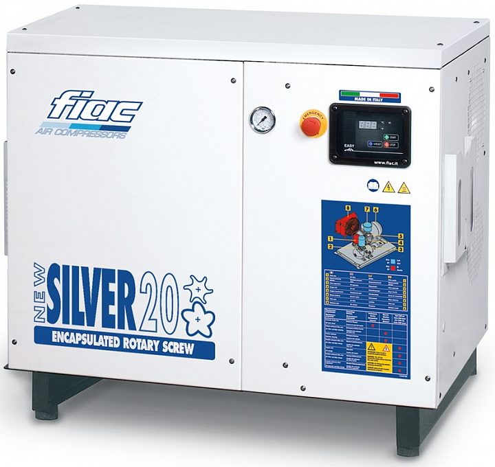 Винтовой компрессор Fiac NEW SILVER 20 SD 8