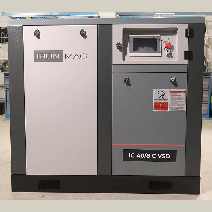 Винтовой компрессор IRONMAC IC 40/10 C VSD (IP 54)