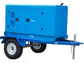 Дизельный генератор ТСС АД-40С-Т400-1РКМ19 на шасси — фото 1