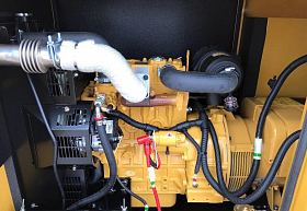 Дизельный генератор Caterpillar DE13.5E3 в кожухе — фото 3