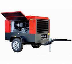 Винтовой компрессор Chicago Pneumatic CPS 400 Е на шасси — фото 3