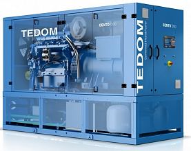 Газовый генератор Tedom Quanto D1600 в кожухе — фото 2