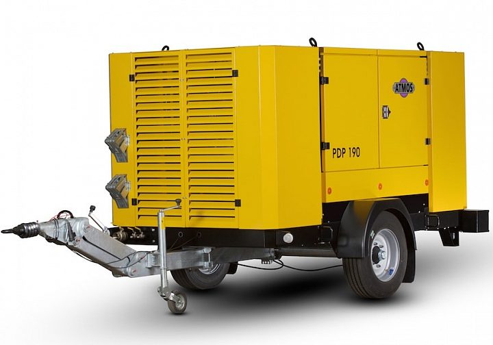 Дизельный компрессор Atmos PDP 190 8 фикс без тормоза