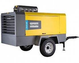 Дизельный компрессор Atlas Copco XAVS 500 на шасси — фото 1