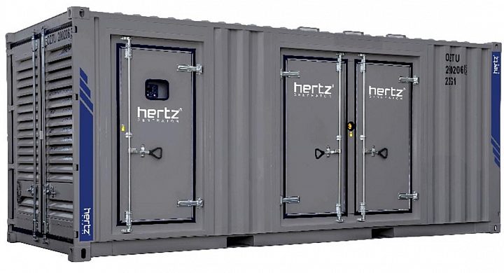 Дизельный генератор Hertz HG 1650 BC в кожухе