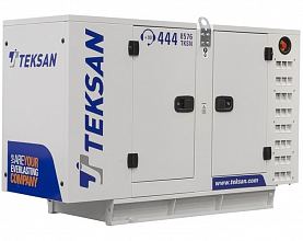 Дизельный генератор Teksan TJ70BD5C в кожухе — фото 2